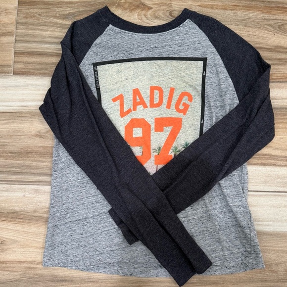 Zadig & Voltaire Other - Zadig & Voltaire Graphic Long Sleeve Shirt Boy size 14